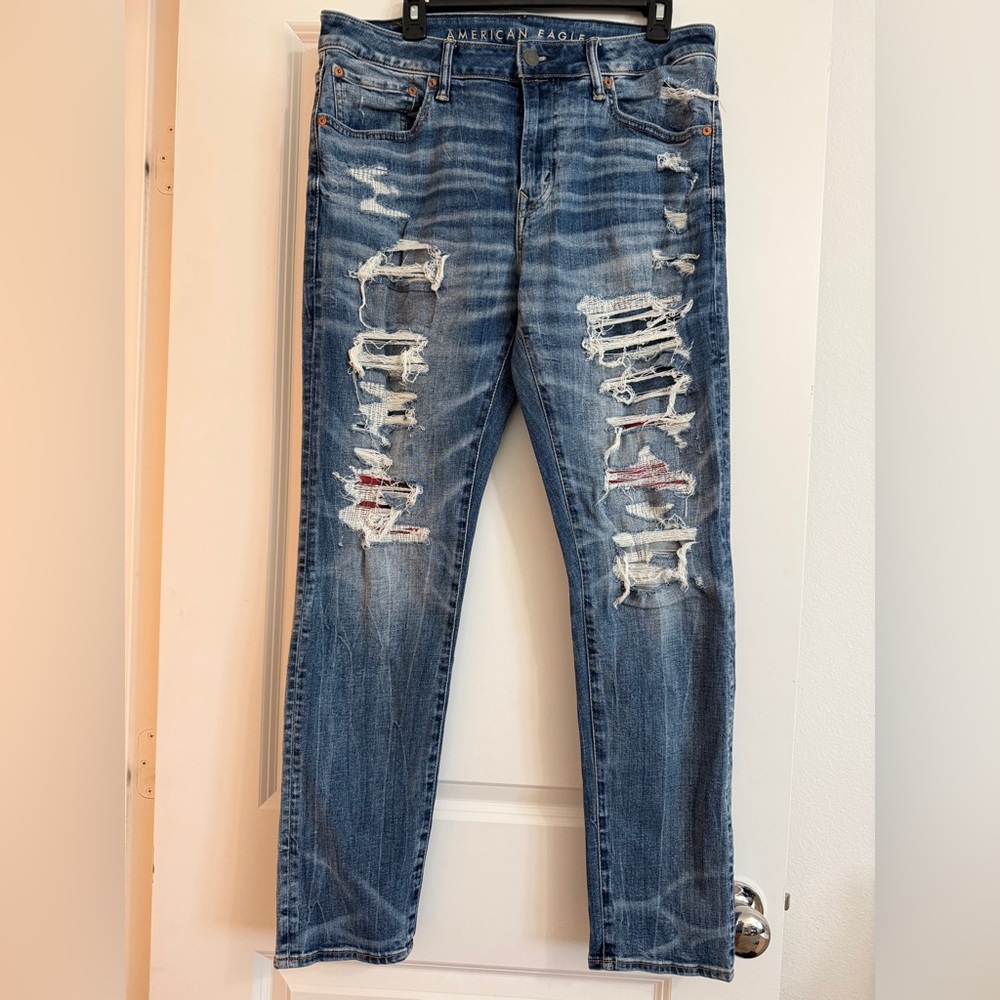 American Eagle Outfitters Light Blue Denim Jeans